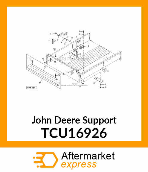 SUPPORT, MACHINE TCU16926