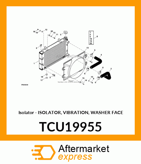 Isolator TCU19955