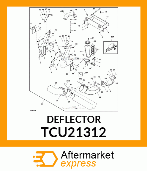 DEFLECTOR TCU21312