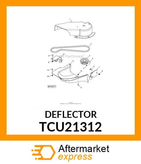 DEFLECTOR TCU21312