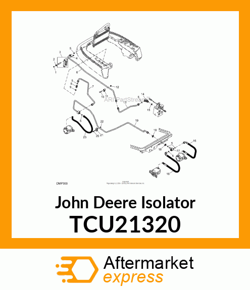 ISOLATOR, 4 LINE TCU21320