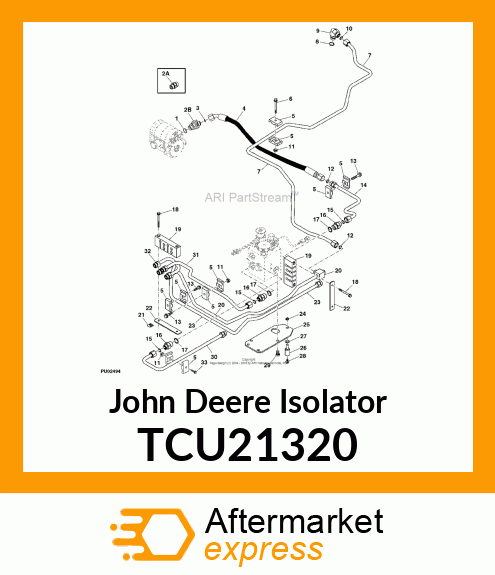 ISOLATOR, 4 LINE TCU21320