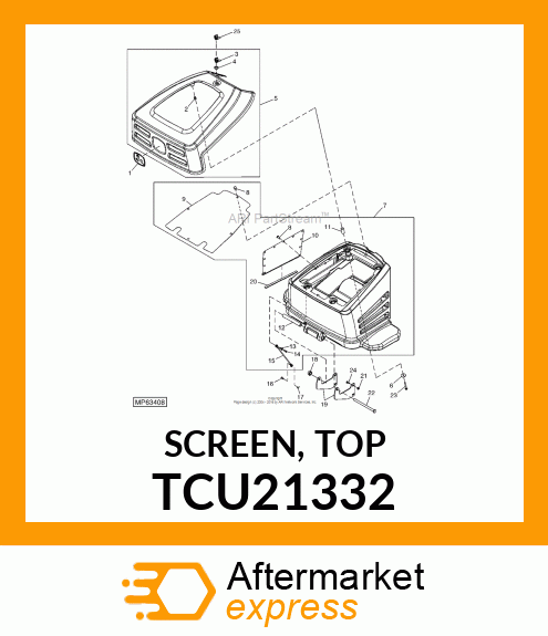 SCREEN, TOP TCU21332