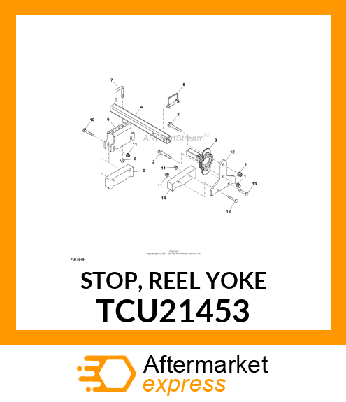 STOP, REEL YOKE TCU21453