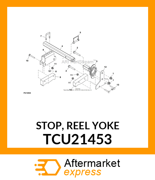 STOP, REEL YOKE TCU21453