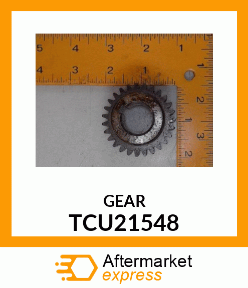 GEAR (BRUSH DRIVE) TCU21548