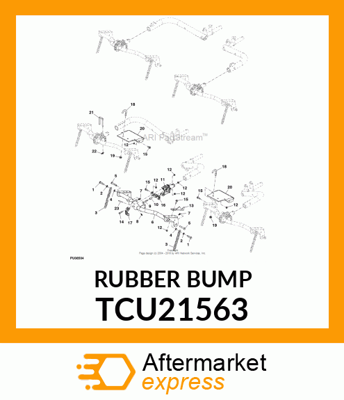 RUBBER BUMP TCU21563