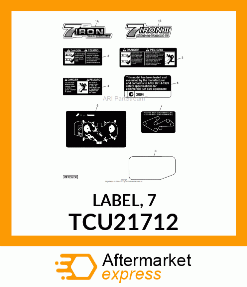 LABEL, 7 TCU21712