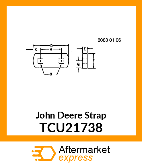 BRACKET, HOPPER TCU21738