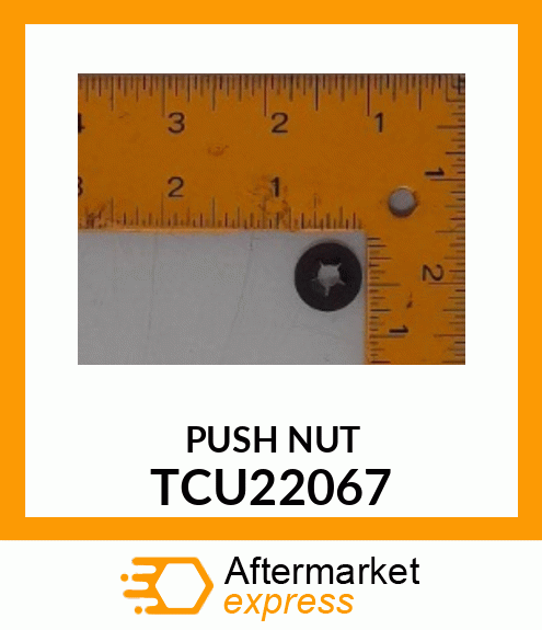 PUSH NUT, PUSH NUT,M6 TCU22067