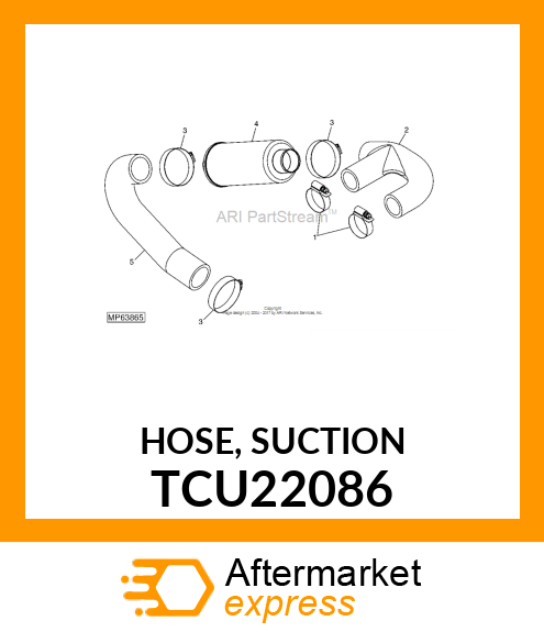 HOSE, SUCTION TCU22086