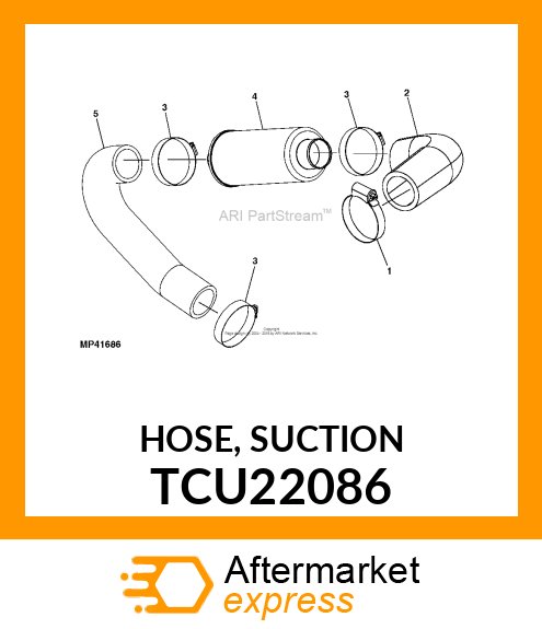 HOSE, SUCTION TCU22086