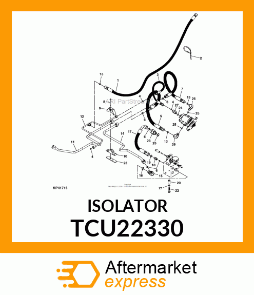 ISOLATOR TCU22330