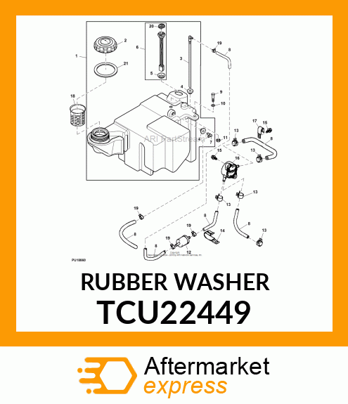 BUSHING, FUEL GAUGE TCU22449