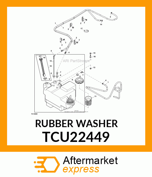 BUSHING, FUEL GAUGE TCU22449