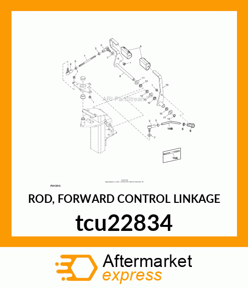 ROD, FORWARD CONTROL LINKAGE tcu22834