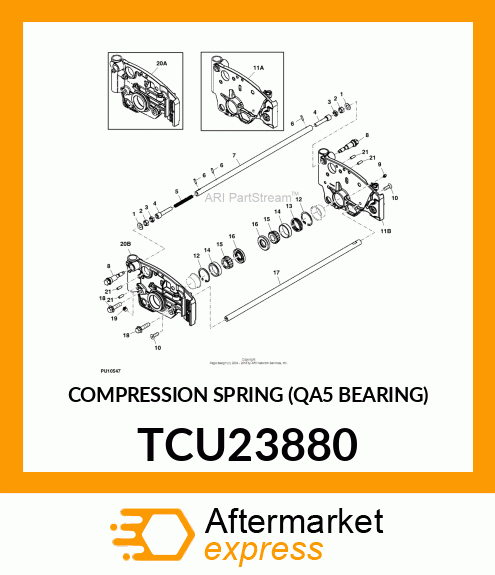 COMPRESSION SPRING (QA5 BEARING) TCU23880