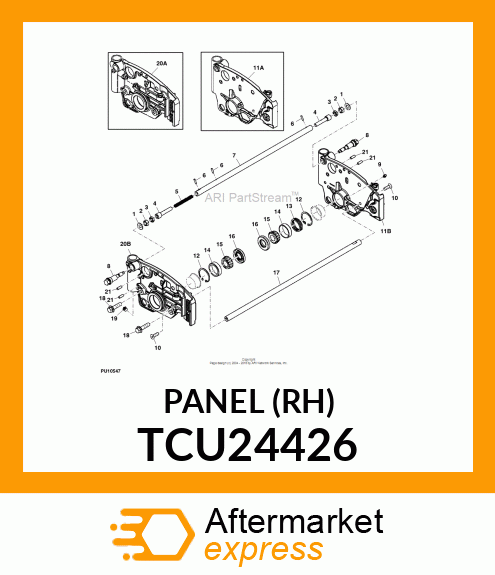 PANEL (RH) TCU24426