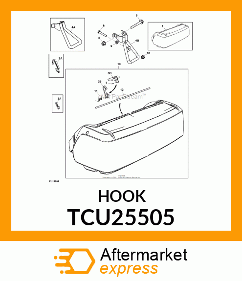 HOOK (CATCHER CARABINER) TCU25505