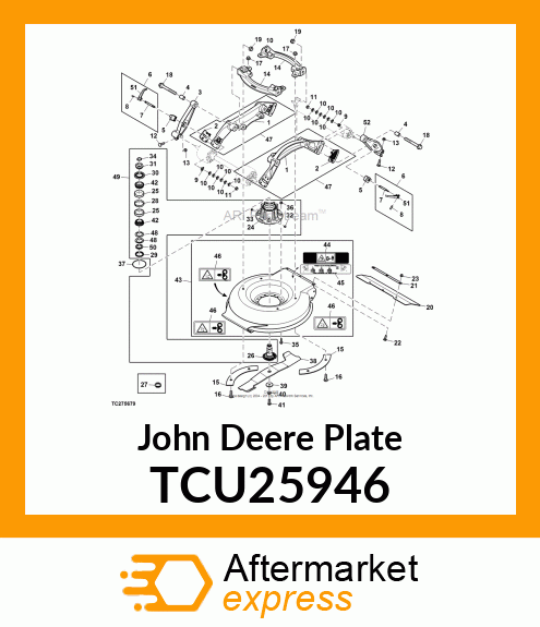 PLATE TCU25946