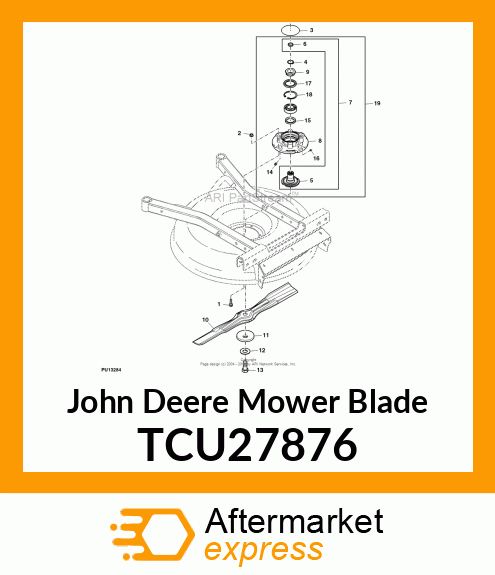 BLADE, 27" MULCH TCU27876