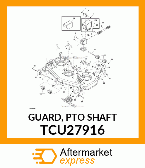 GUARD, PTO SHAFT TCU27916