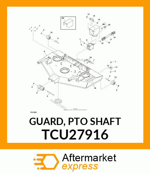 GUARD, PTO SHAFT TCU27916