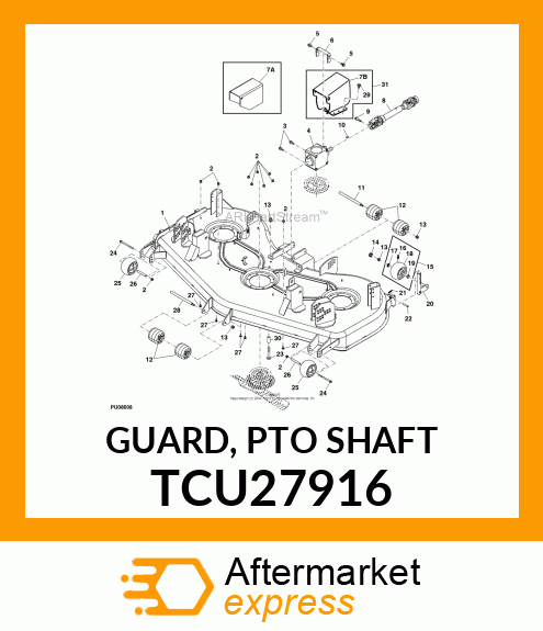 GUARD, PTO SHAFT TCU27916