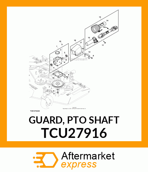 GUARD, PTO SHAFT TCU27916