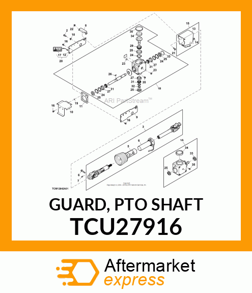 GUARD, PTO SHAFT TCU27916