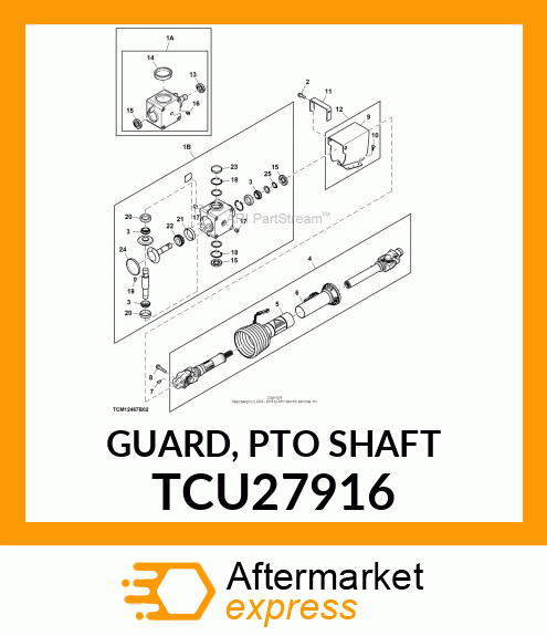 GUARD, PTO SHAFT TCU27916