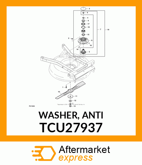 WASHER, ANTI TCU27937