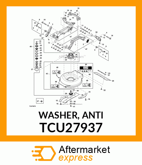 WASHER, ANTI TCU27937