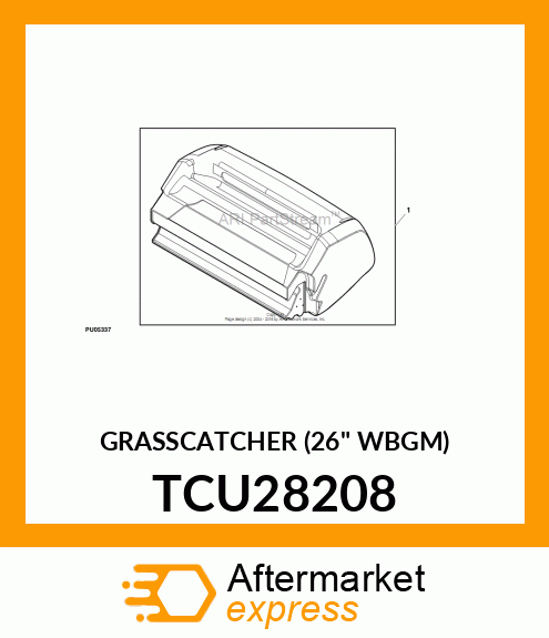 GRASSCATCHER (26" WBGM) TCU28208