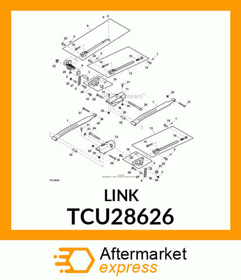 LINK, BALL JOINT TCU28626