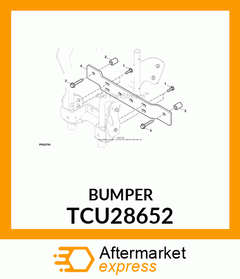 BUMPER TCU28652