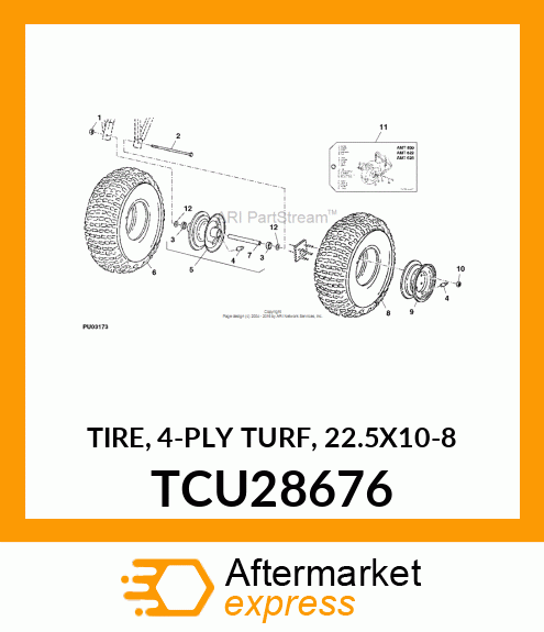 TIRE, 4 TCU28676