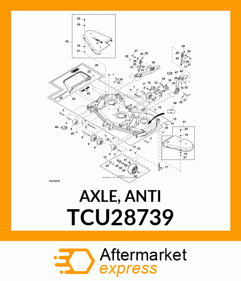 AXLE, ANTI TCU28739