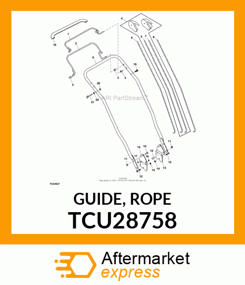 GUIDE, ROPE TCU28758