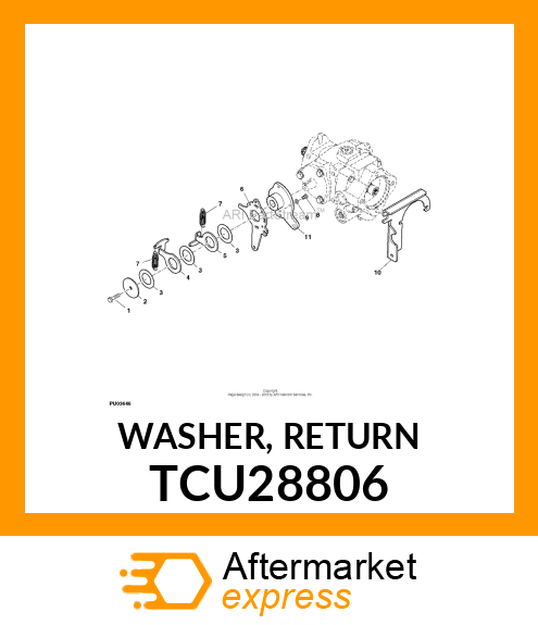 WASHER, RETURN TCU28806