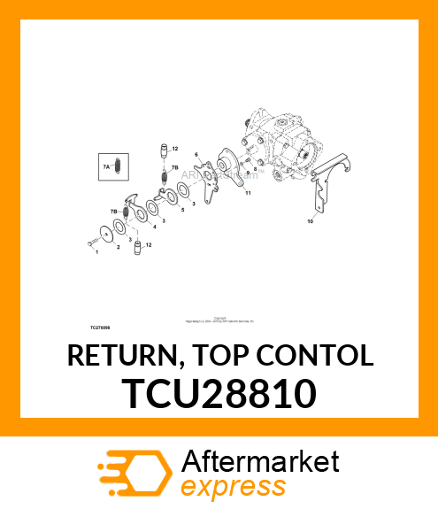 RETURN, TOP CONTOL TCU28810