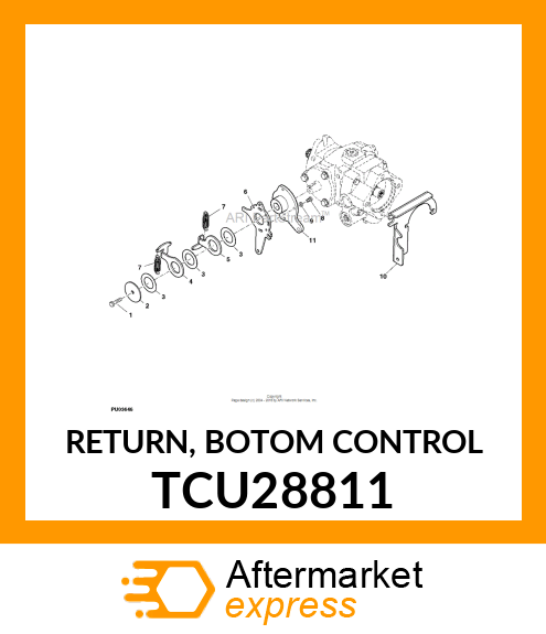 RETURN, BOTOM CONTROL TCU28811