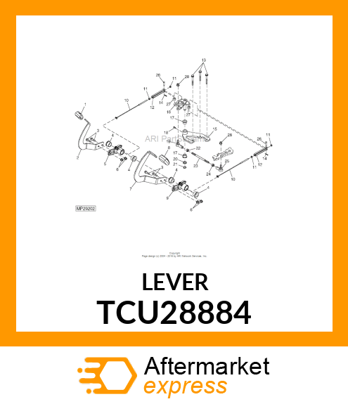 LEVER TCU28884