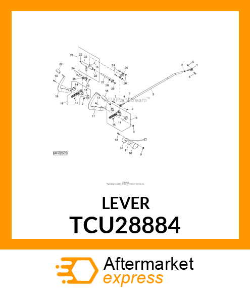 LEVER TCU28884