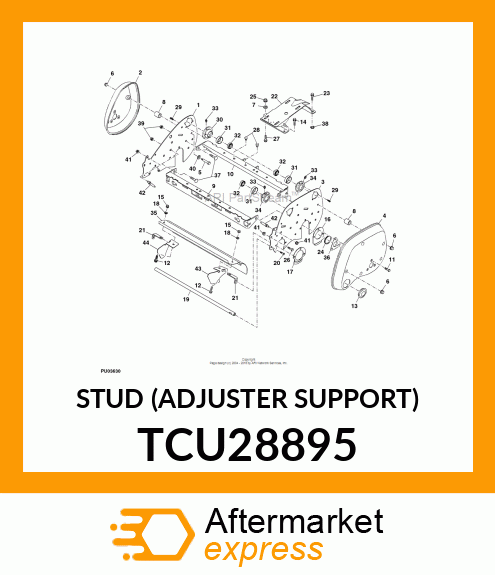 STUD (ADJUSTER SUPPORT) TCU28895