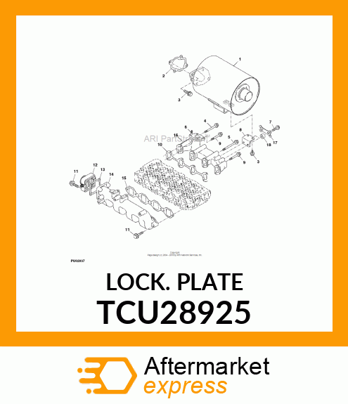 LOCK PLATE TCU28925