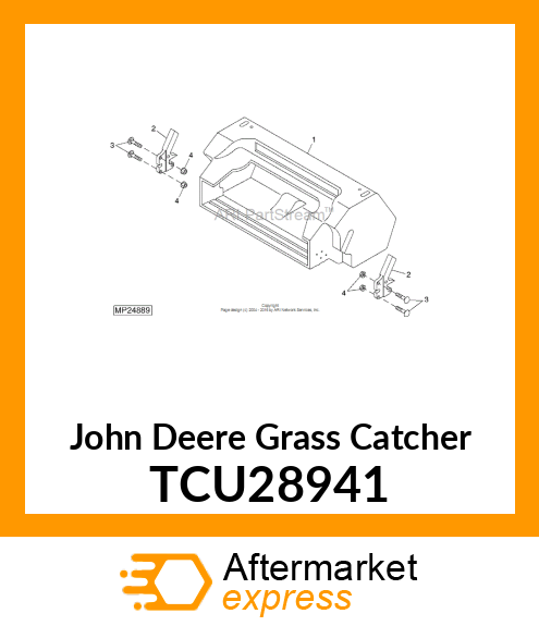 GRASSCATCHER (18" WBGM) TCU28941