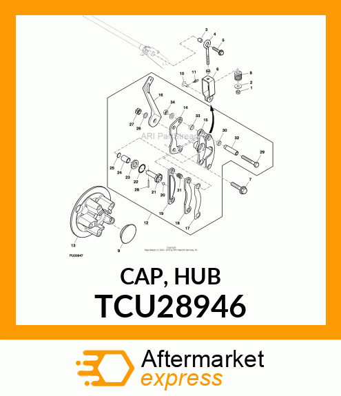 CAP, HUB TCU28946