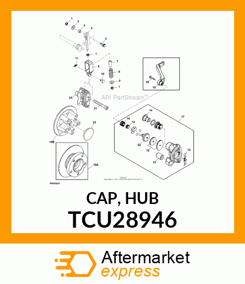 CAP, HUB TCU28946