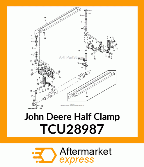 CLAMP (ROLLER) TCU28987